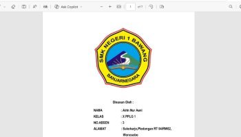 LKPD laporan web desa plodogan