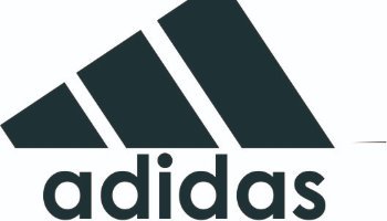 LOGO ADIDAS GARIS GARIS HITAM