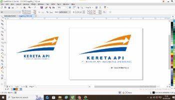 Logo Kereta Api Indonesia (KAI) CorelDraw