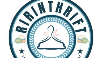 logo membangun usaha baju thrift