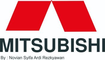 Logo MITSUBISHI Menggunakan Corel Draw