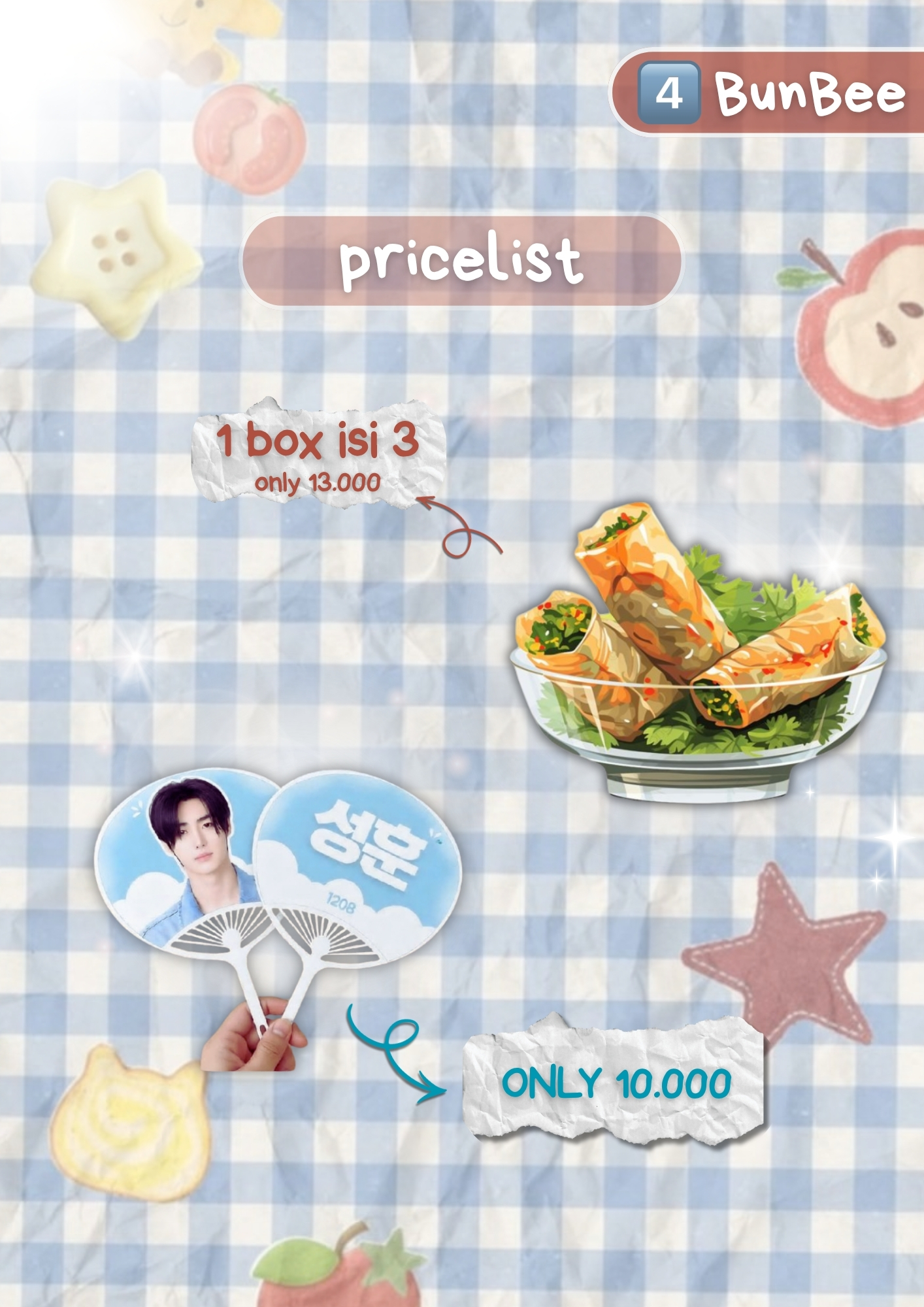 flayer price list kelompok 4 four BunBee