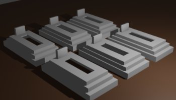 Makam 3D Blender Low Poly