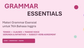 Materi Grammar Essentials bahasa inggris