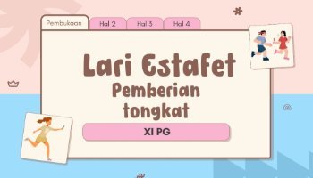 Materi lari estafet pemberian tongkat