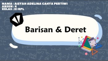 Materi Matematika Barisan dan Deret