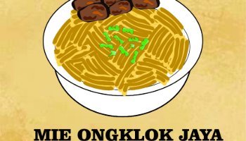 Membuat Logo Mie Ongklok Sederhana