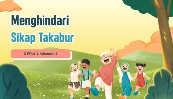 menghindari sikap takabur