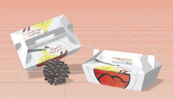 Mockup Kemasan Mie Ongklok Menggunakan Pacdora