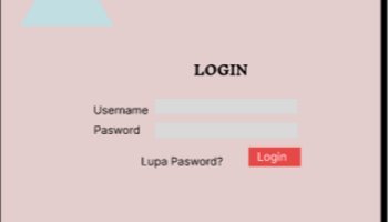 Mockup Login Dengan Figma DPK