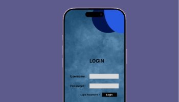 Mockup Login Dengan Figma DPK