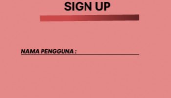 Mockup page login dan Rigister dengan figma