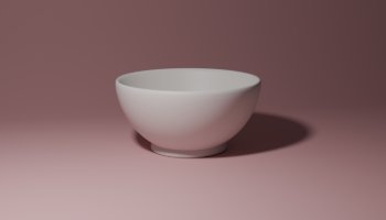 Model 3D Mangkuk Menggunakan Blender