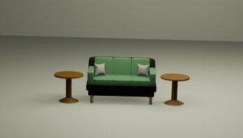 Model Sofa Meja 3D Low Poly
