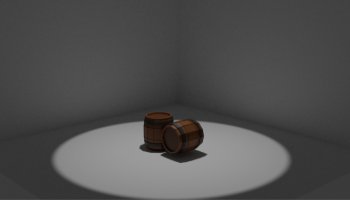 Modeling 3D barrel Low Poly