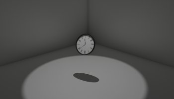 Modeling Jam Dinding 3D sederhana