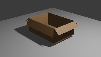 Modeling Kardus 3D Low Poly