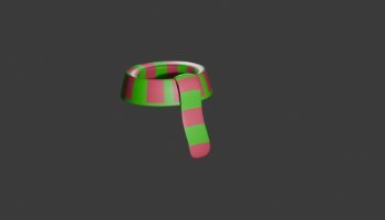 MODELING KARYA 3D SYAL SIMPEL