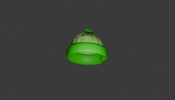 MODELING KARYA 3D TOPI MUSIM DINGIN