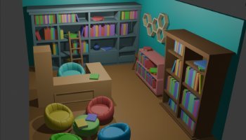 Modeling Library Simpel low poly
