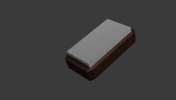 Modeling Sikat Baju low poly