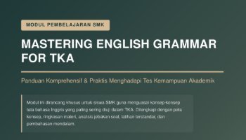 Modul Materi TKA Pembelajaran Bahasa Inggris