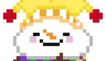 Momo Mascot Gmmtv Pixel Art by Aqilla Ineky