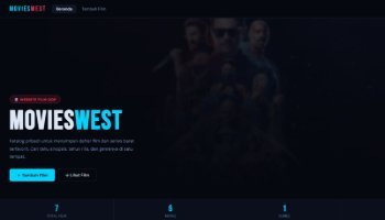 MoviesWEST: Website Katalog Film Pribadi (Tugas PSAT)