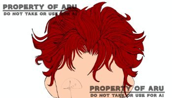 My Oc Hair Concept Sketch