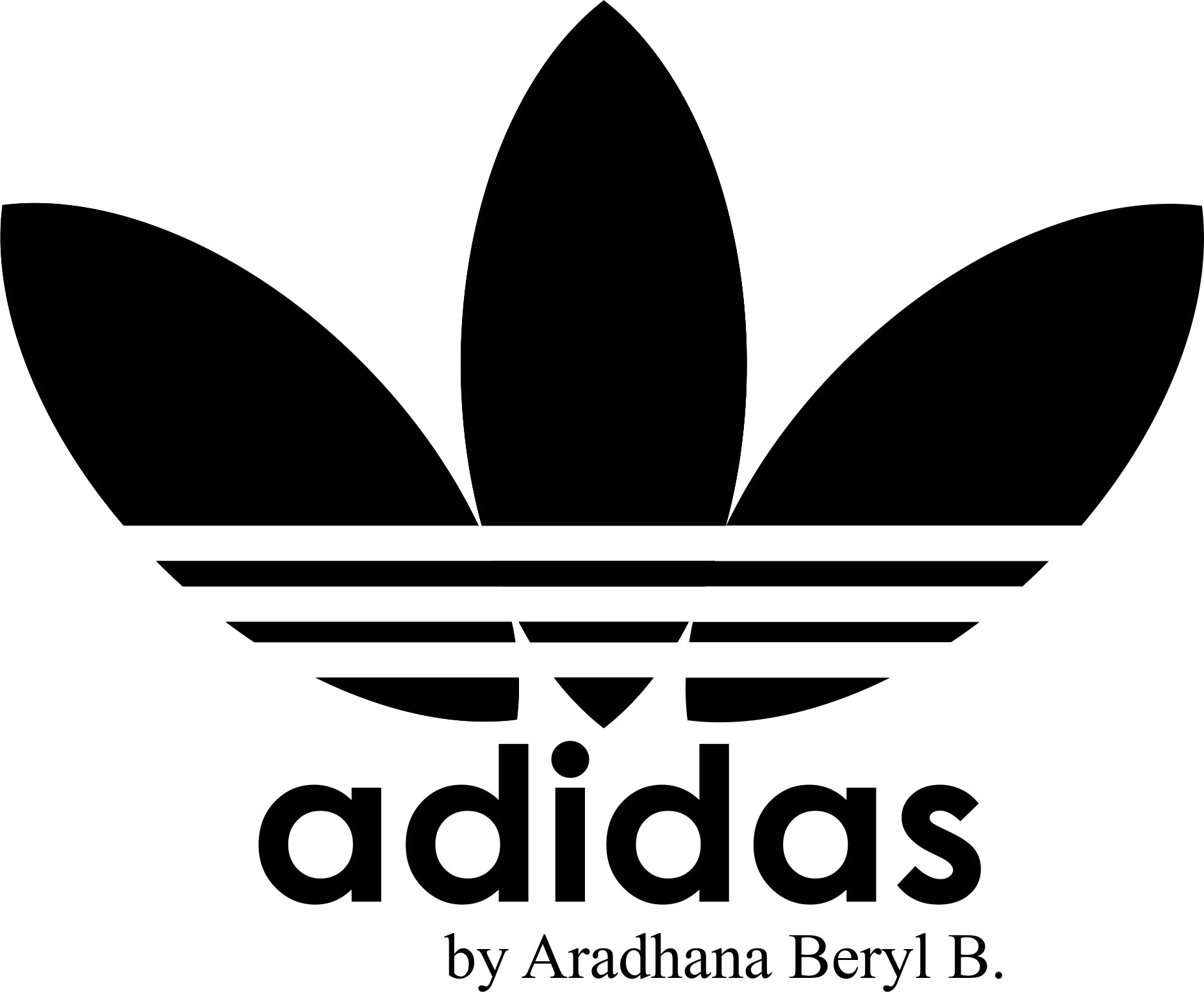 Logo Adidas 1 Corel Draw [Tugas DPK]