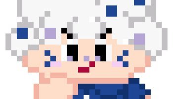 Nilk Nhake Mascot Gmmtv Pixel Art by Aqilla Ineky