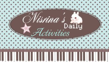 Nisrina's Daily Activities [Bahasa Inggris]