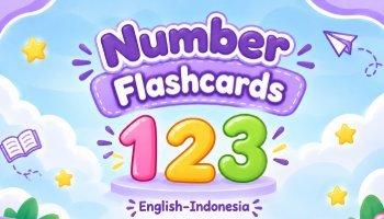 Number English-Indonesia Game AR 3D