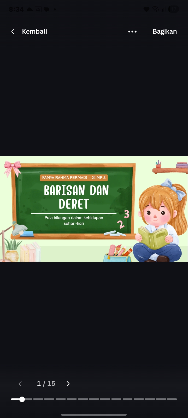 TUGAS PRESENTASI MATERI MATEMATIKA BARDER