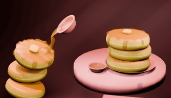 Pancake With Honey - Yummy