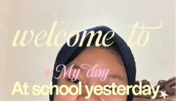 Past Experiance ( My day at school yesterday ) - Tugas Bahasa inggris