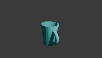 Pemodelan Objek Gelas 3D Menggunakan Blender