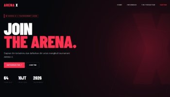 PENDAFTARAN TOURNAMENT GAME ARENA - X