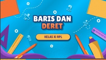 Pengertian Baris dan Deret Matematika