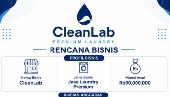 Perancangan Flyer Bisnis CleanLab Premium