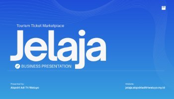 Pitch Deck Presentation Jelaja: Ticket Marketplace