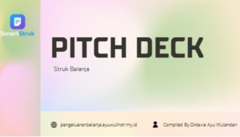 pitch deck SmarStruk -website Scan Struk