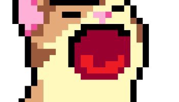 Pixel Art Karakter Game MeowFly 2