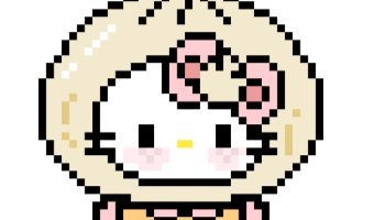Sweet Little Pixel Bao Kitty