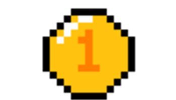 PIXEL LOGO COIN BY NIZAR