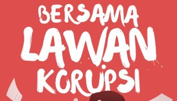 Poster Bersama Kita Lawan Korupsi