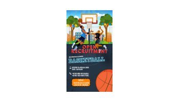 EKSTRAKULILUKER BASKET OPEN RECRUITMENT - poster