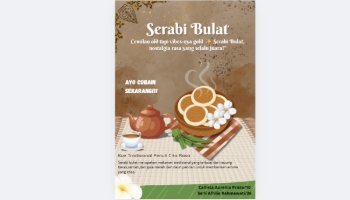 Poster Makanan Serabi Bulat