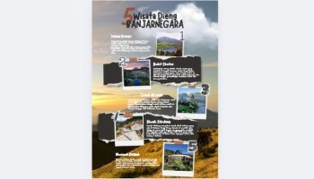 Poster Wisata Dieng