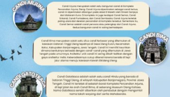 POSTER WISATA YANG ADA DI BANJARNEGARA